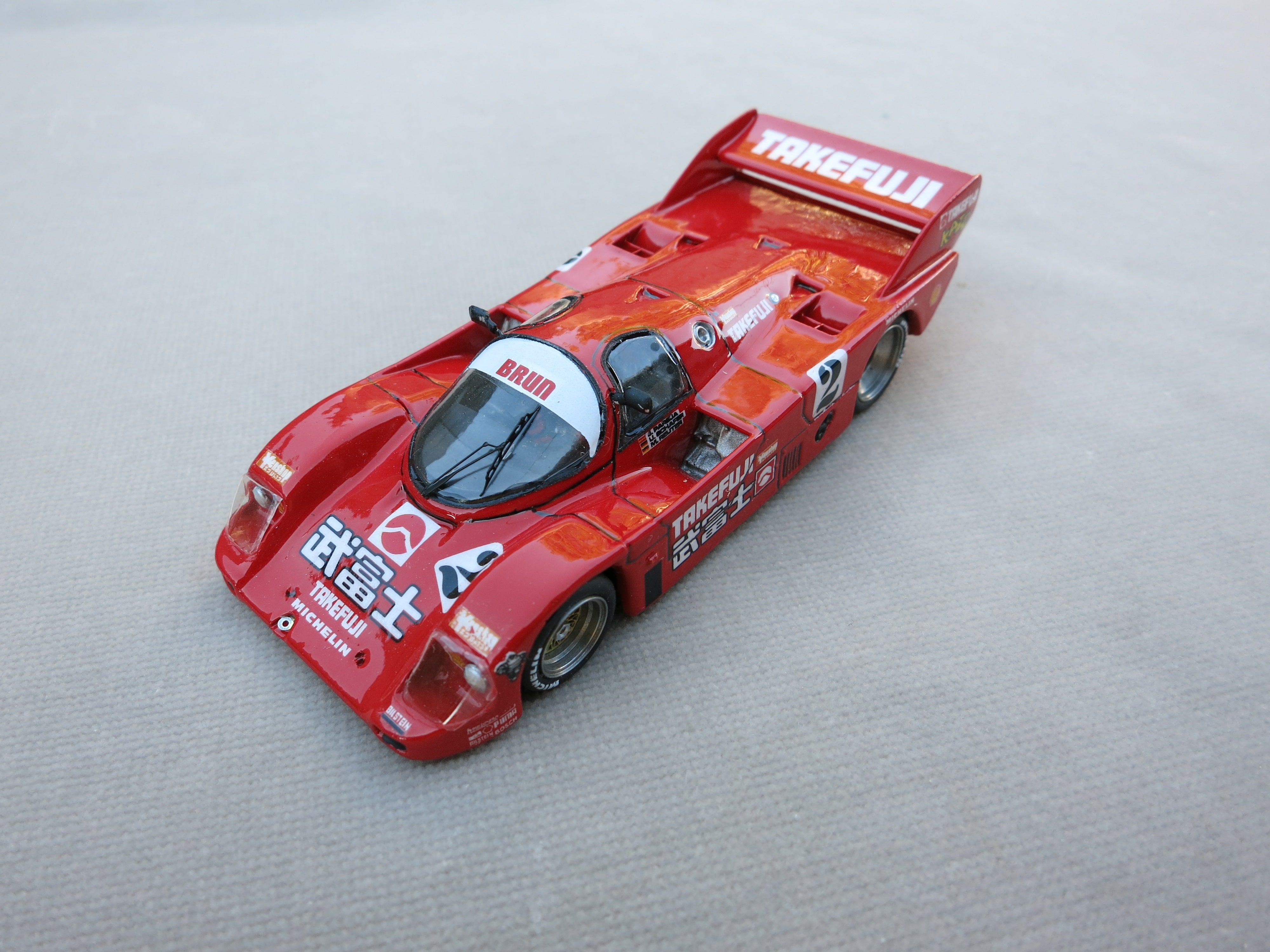 Porsche 962, Takefuji #2, Fuji, 1987, There will be 6 Built and 10