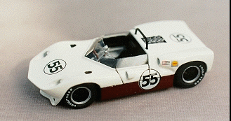 Chaparral MK II, Laguna Seca 1963, Roger Penske Car, #55