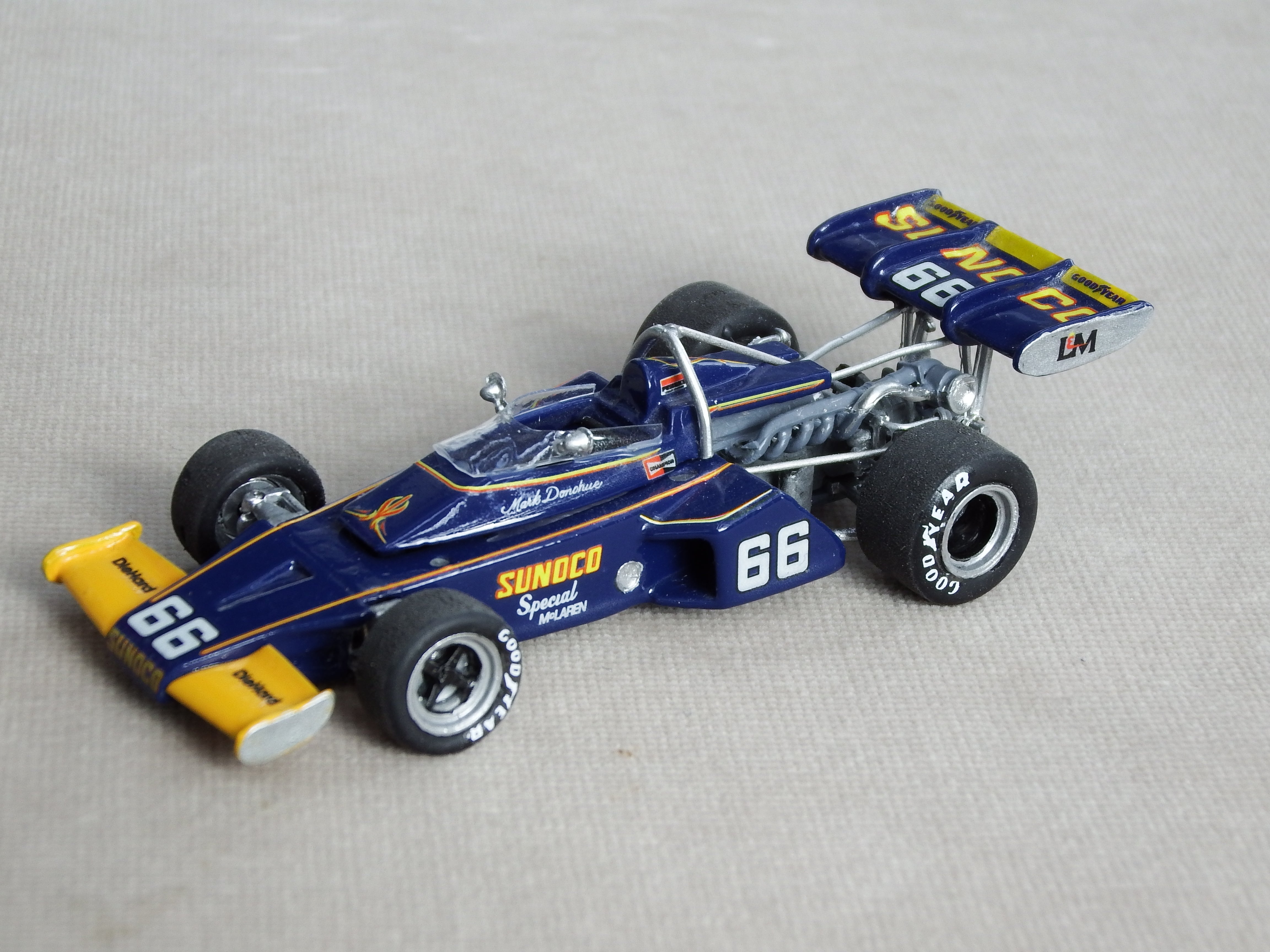 Sunoco McLaren, #66, Indianapolis, Winner 1972, Mark Donohue – MA Scale ...