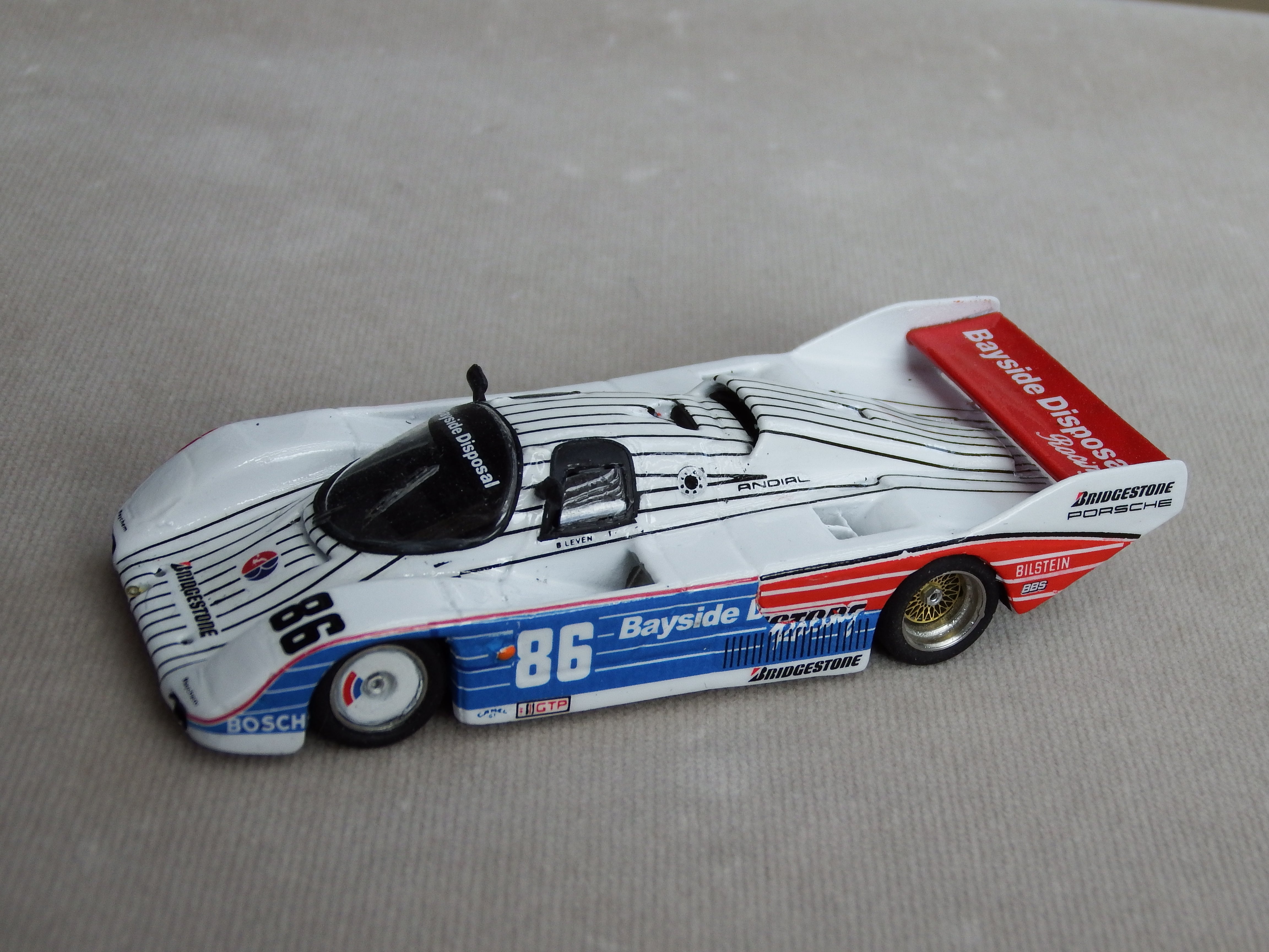 Porsche 962, Bayside, Portland 1986, Bob Wallek – MA Scale Models