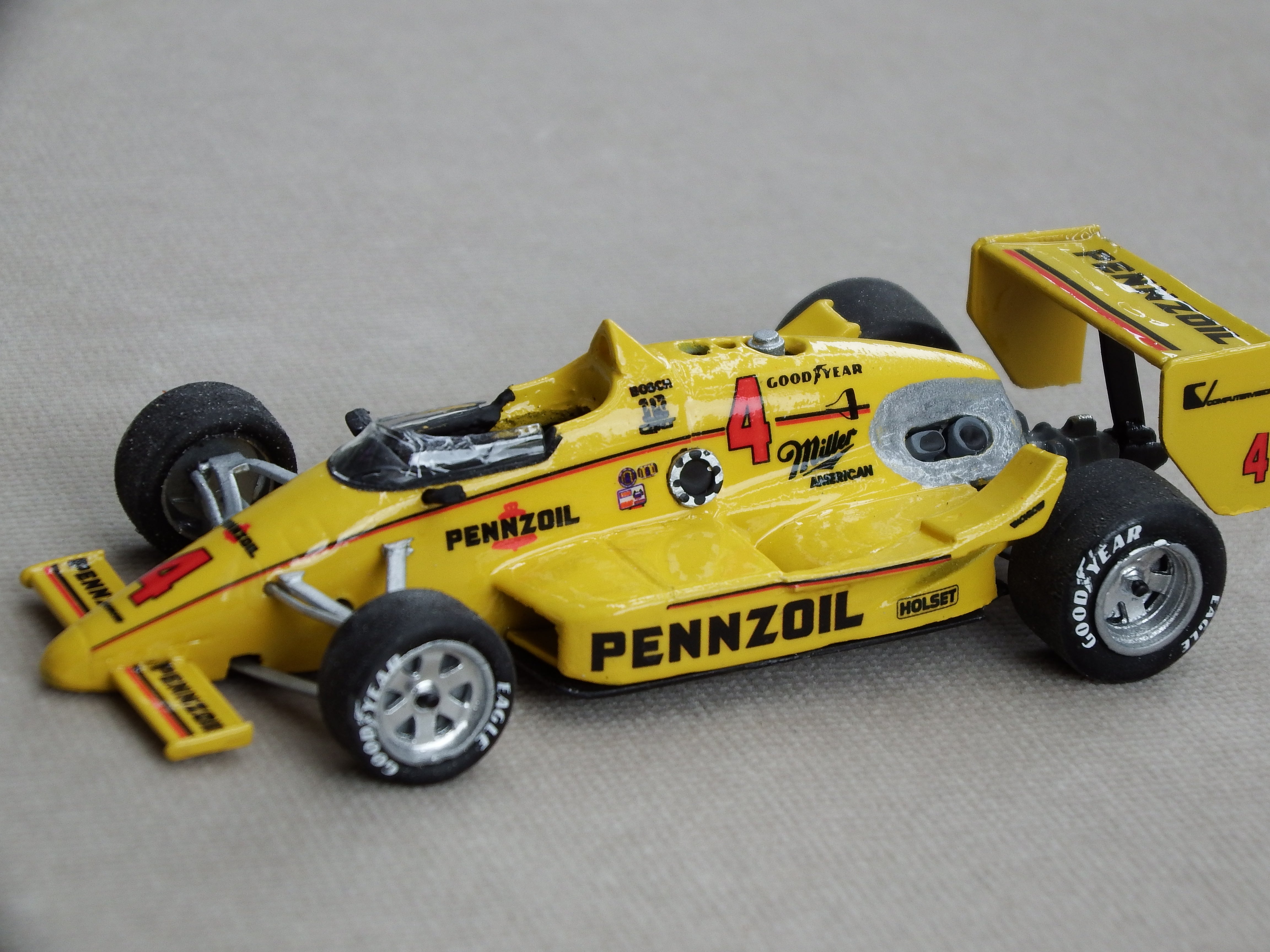 March 86-Cosworth, Pennzoil, Indianapolis, 1986, Rick Mears – MA Scale ...