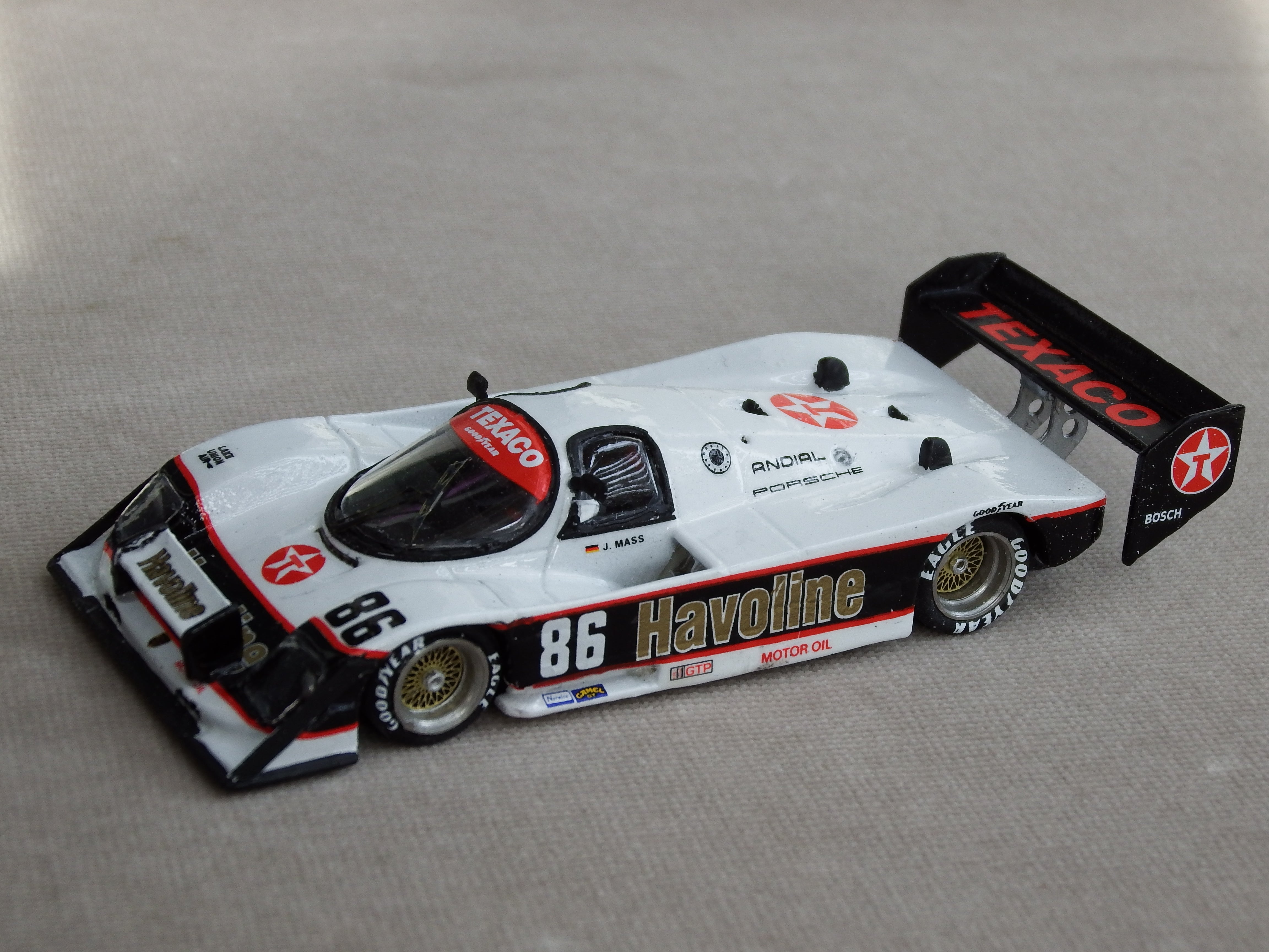 Porsche 962, Havoline, Portland 1989 Jochen Mass – MA Scale Models