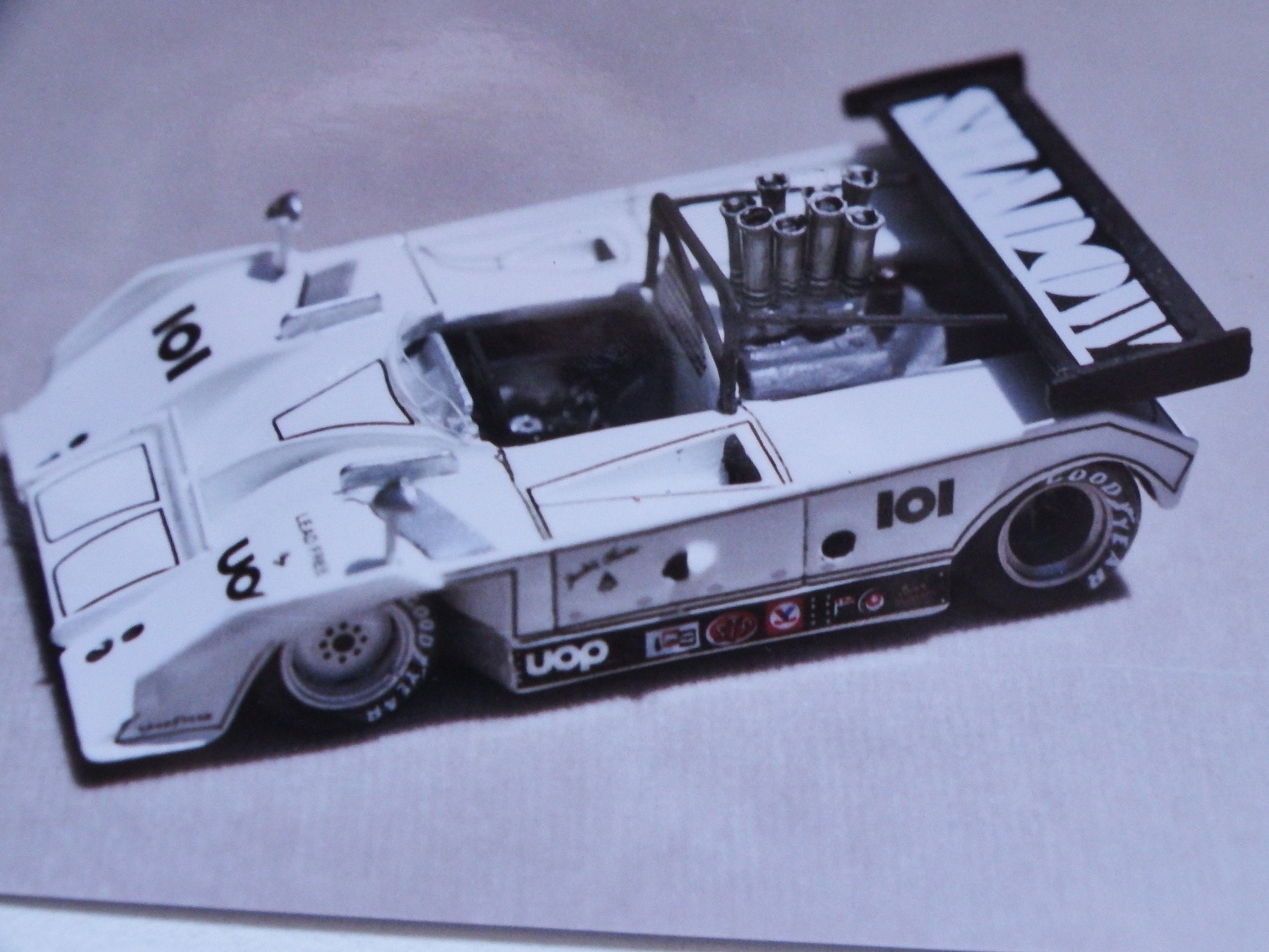 Miniature Spark 1/43 – Shadow MkII #101 – Riverside Can-Am 1971 – Jackie Oliver – Occasion