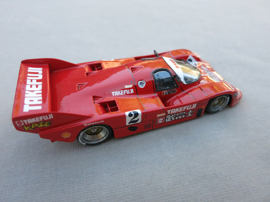 Porsche 962, Takefuji #2, Fuji, 1987, There will be 6 Built and 10 Kits of this car
