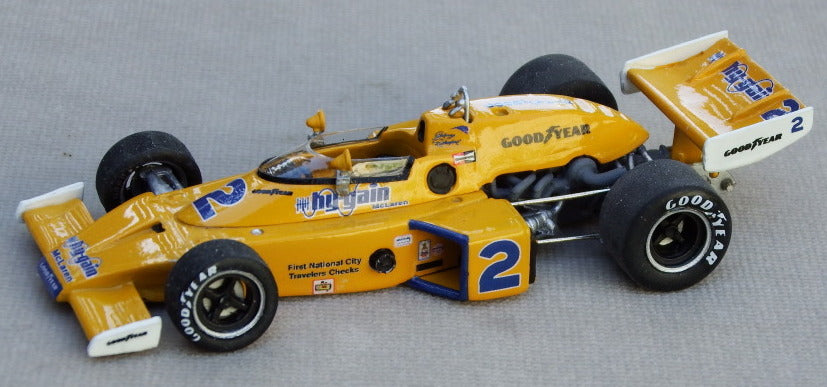Ancienne maquette, Johnny Rutherford, Gatorade McLaren, AMT