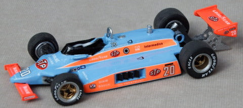 1982, Indy Winner, Wildcat, STP Oil Treatment, Gordon Johncock,  or build #40 Mario Andretti