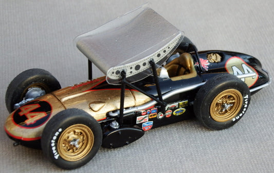 Watson - Offy, Simoniz Vista Special, Indianapolis, 1962, Jim Rathman, This car is the same as MA#697A except it is built with no wing.