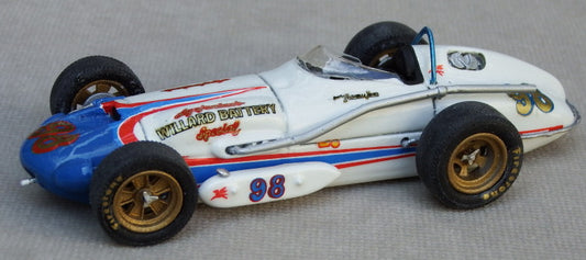 Offy-Watson, Agajanian, Willard Battery SPL., Parnelli Jones, Indianapolis Winner, 1963