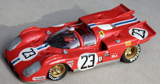 Ferrari 512S, Daytona 1971, 2nd Place, Ronnie Bucknum, Tony Adamowiez, Alain De Cadenet