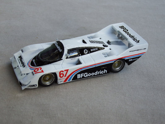 Porsche 962, B.F. Goodrich, Sears Point, 1987, Bob Wollak, this is the car that flipped in the race