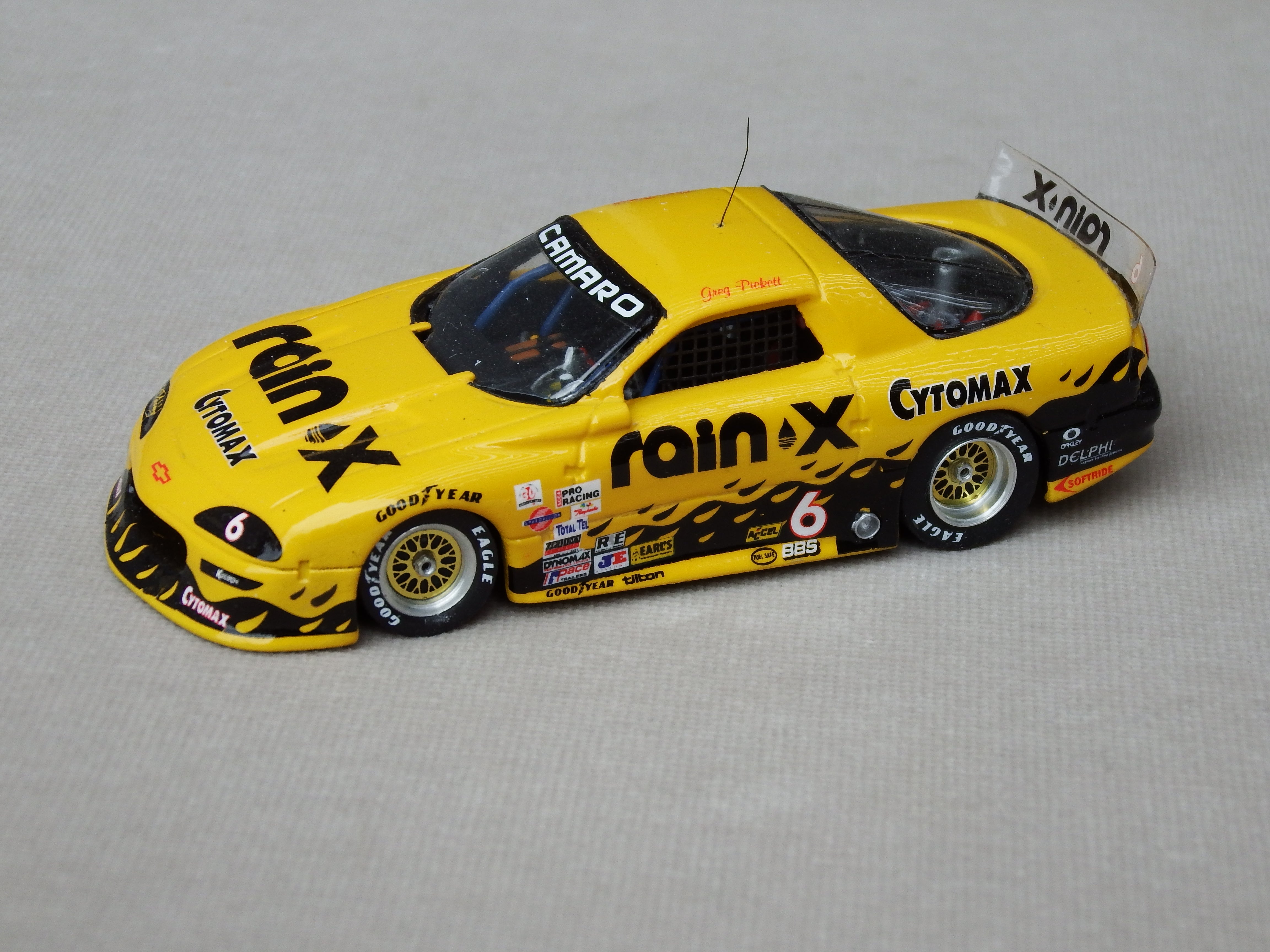 Camero, Rain-X, Trans-Am, 1996, Greg Pickett – MA Scale Models