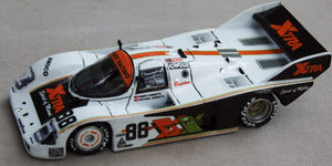 Porsche 962, Spirit of Miami, 1987, Mario Andretti, Michael Andretti - Crashed in practice - 10 Numbered  Only