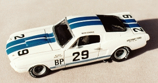 1966 Ford Mustang "R" model, "B" Production, Mark Donohue, #29 BP