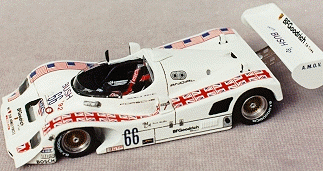Porsche,  966 Spyder, BUSH 1992 M.A. SCALE MODELS, 1991 West Palm Beach, #66