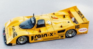 Porsche 962 Rain X, Del Mar 1991, James Weaver, Car #16