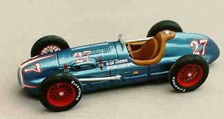 Blue Crown Spark Plug Special, 1947 Indy Winner, Driver Mauri Rose, Car #27