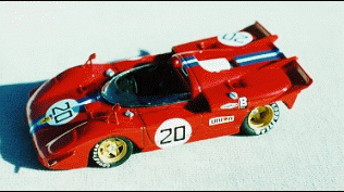 Ferrari - Nart 512S Spyder, Road America,  Can-Am 1970,  Pedro Rodriguez
