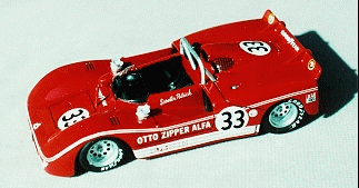Alfa Romeo T33/3, Riverside Can-Am 1972,  Scooter Patrick