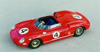 Ferrari 250P, Mosport 1963 - Surtees #4 or Pedro Rodriguez #5