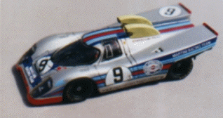 Porsche 917 Martini, 1 of 3 versions can be made 1971 Sebring, 1971 Brands Hatch (Car with " Schnorkel" Scoops), or 1971 Buenos Aires