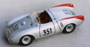 Porsche 550 Spyder, Mille Miglia,  1954, Herbert Linge,  and Hans Herrmann