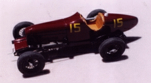 Duesenberg Special, Indy Winner 1924, Car #15 L.L. Corum, and Joe Boyer