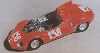 Maserati Tipo 63, Targa Florio 1961, Car #158, Umberto Maglioli, Giorgio Scarlatti Finished #5