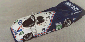 Porsche 962, Valvoline, Swap Shop, Daytona 24 Hour Race, 1986 Foyt, Sullivan, Luyendyk, 2nd Place
