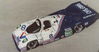 Porsche 962, Valvoline, Swap Shop, Daytona 24 Hour Race, 1986 Foyt, Sullivan, Luyendyk, 2nd Place