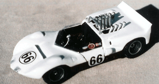 Chaparral 2A, Riverside 1964, Car #66, Hap Sharp