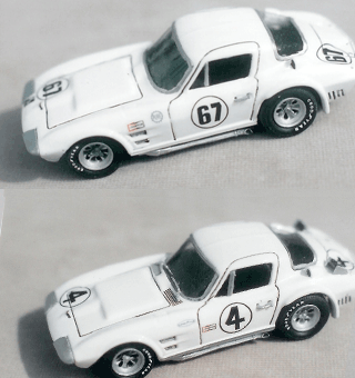 Corvette Grand Sport -  Sebring 1964 Hall – Penske car #4 or Road America 1964 Hall – Penske - Sharp #67