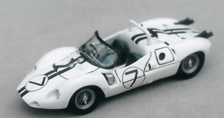 Cunningham Maserati TIPO-63 Le Mans 1961, Thompson, Pabst Car #7