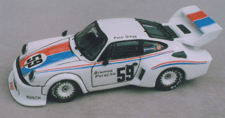 Porsche, 934/5,  Brumos, Mosport,  or Hallett Trans-Am 1977
