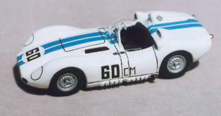 Cunningham Lister Jag #60, 1958 Virginia Speedway Winne, Walt Hansgen