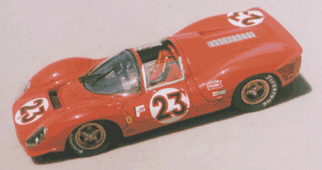 Ferrari P4 Spyder, Daytona Winner 1967, Amon - Bandini