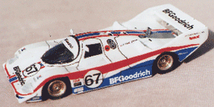 Porsche, 962, B F Goodrich, Daytona 1988, Bob Wollek, Mauro Baldi, Brian Redman, 2nd Place