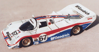 Porsche, 962, B F Goodrich, Daytona 1988, Bob Wollek, Mauro Baldi, Brian Redman, 2nd Place