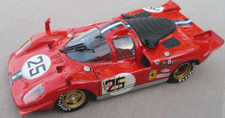 Nart-Ferrari 512S, Daytona 1970, Gurney, Parsons