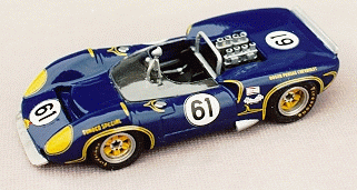 Lola T70, SUNOCO, 1966 Can-Am Laguna Seca, Mark Donohue, #61