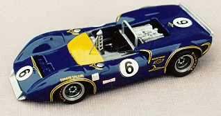 Lola T70, SUNOCO, 1967 Can-Am Monterey, Mark Donohue, #6
