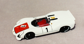 Porsche 910 Bergspyder Bardahl 1967 – Kit Miniature 1/43 M.A. Scale Models, Résine, Neuf